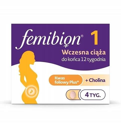 Femibion 1 rané těhotenství 28 tablet