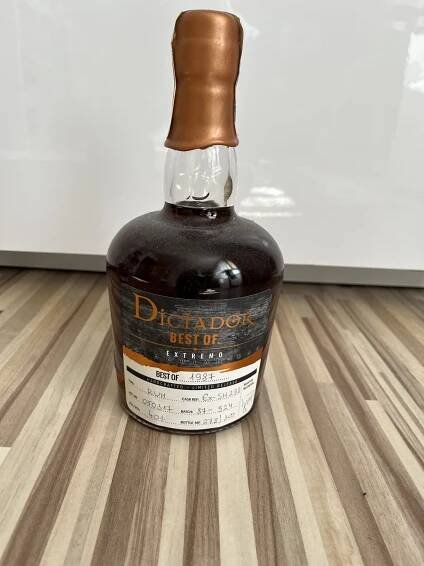 Rum Dictador Best OF Extremo 1987 investiční alkohol na prodej - Alkobazar.cz