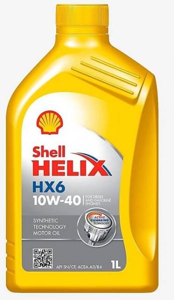 Shell HELIX HX6 10W-40  1l