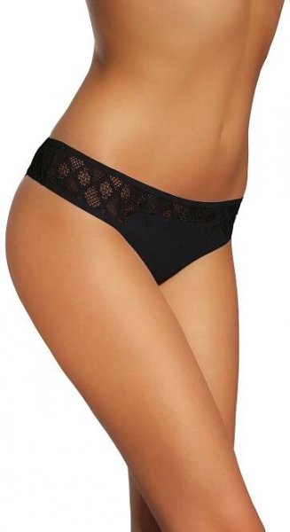 Dámská tanga 093 black | KrasnePradlo.cz