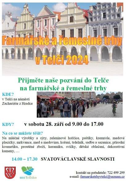 Farmářský a řemeslný trh 28.09.2024