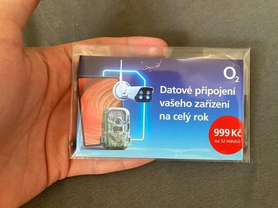 Roční datová SIM karta