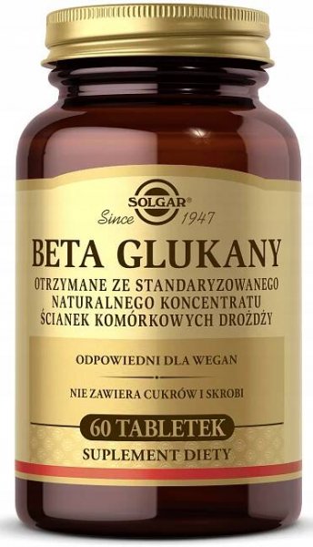 SOLGAR BETA GLUKANY 1,3 1,6 60 t KVASINKOVÁ IMUNITA