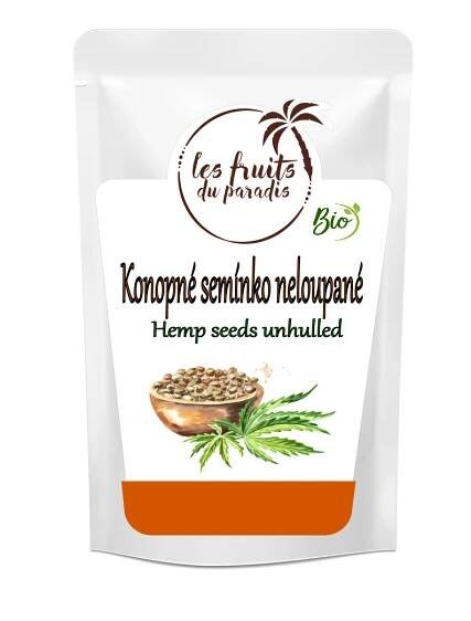Konopné semínko neloupané BIO 1 kg