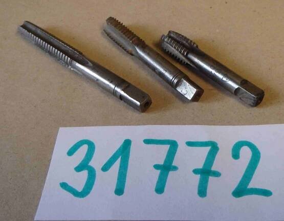 Závitník na Whitworthův závit W3/8", č. 1, 2, 3 - Nástrojenářadí.cz