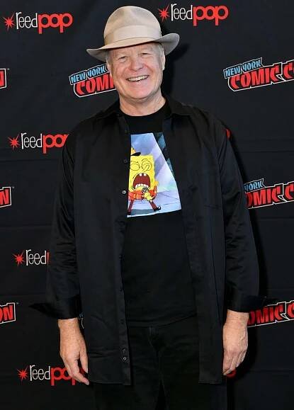 NEW YORK, NEW YORK - OCTOBER 09: Bill Fagerbakke attends the Nickelodeon SpongeBob interview during New York Comic Con 2022 on October 09, 2022 in New York City. (Photo by Craig Barritt/Getty Images for ReedPop)