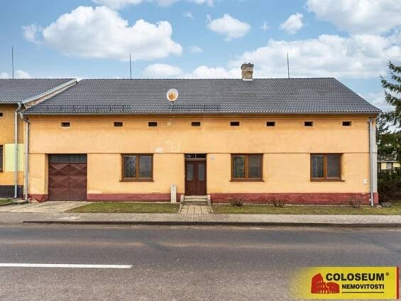 RD 4+1 Hrušovany nad Jevišovkou - pohled na dům z ulice
