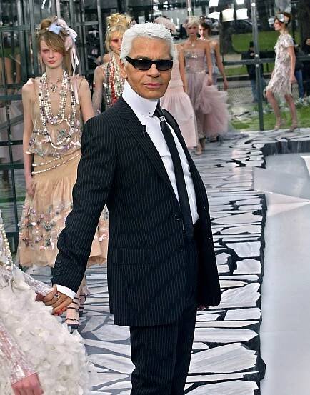 Karl Lagerfeld Remembered With White Shirts