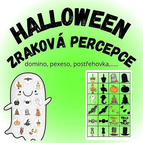 Halloween - zraková percepce | Inspirace (nejen) do školky