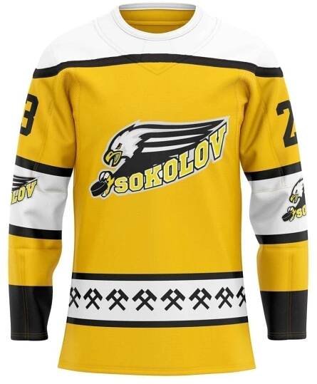Návrh grafiky hokejového dresu Bison Sportswear