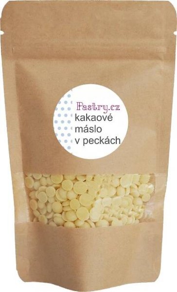 Pastry.cz Kakaové máslo v peckách 100 g