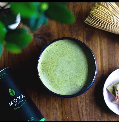Moya Matcha Traditional Organic Japanese Green Tea Paper Tin -30g - Image 12