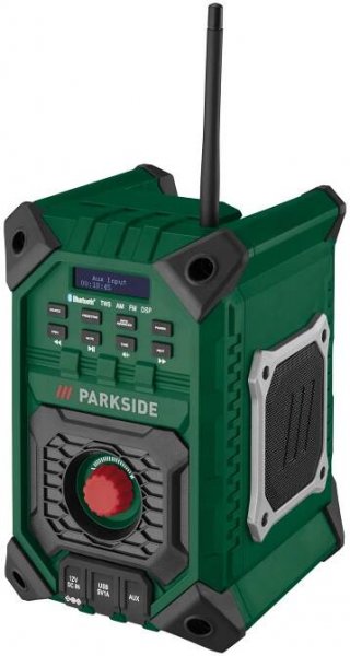 PARKSIDE® Aku stavebné rádio PRFMA 20-Li A1 – bez akumulátora