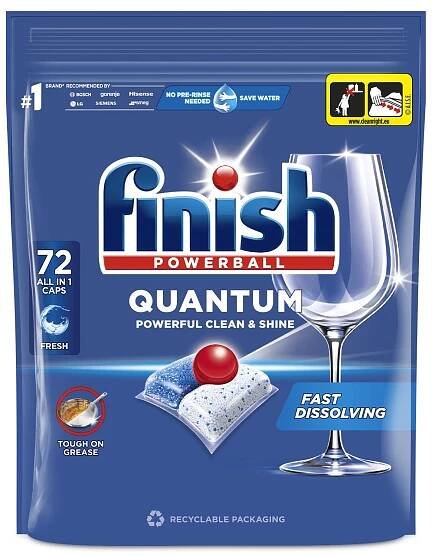 Finish Quantum All in 1 kapsle do myčky nádobí