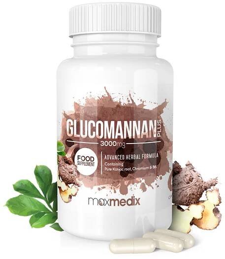 Glucomannan Kapseln 3000 mg
