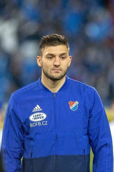 Utkání 18. kola fotbalové Fortuna ligy: FC Baník Ostrava - SFC Opava, 29. listopadu 2019 v Ostravě. Na snímku Patrizio Stronati.