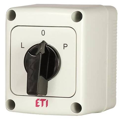 ETI SPÍNAČ VAČK. CS 25 11 U REVERZ. L-0-P 25A 004773208