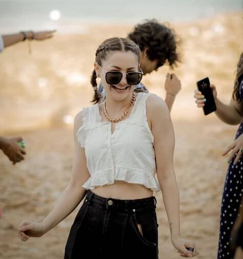 Hania Aamir's tempting avatar from beach's birthday party Editor Times Hania Aamir