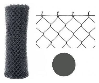 Pletivo poplastované, zapletené, antracit 2000 mm, drát 1,65 / 2,5 mm, antracit (bal. 25 m), balení 25 m