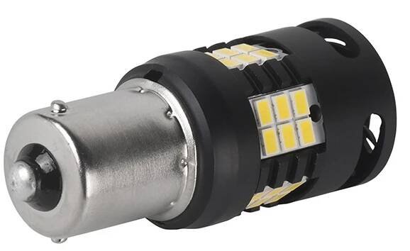 LED BA15S bílá, 12V, 30LED 3020SMD 95BR-BA15S-02w | Levné Alarmy.cz - autoalarmy, centrální zamykání, parkovací senzory