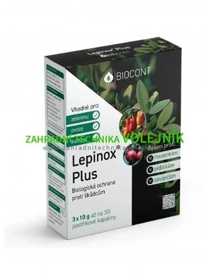 LEPINOX PLUS 3 x10 g - proti škůdcům housenkám