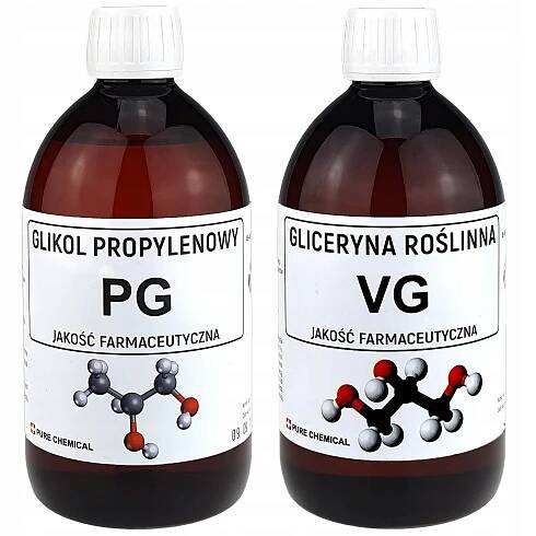 SADA GLYCERIN A GLYKOL MIX PG + VG 50/50 1L 1,2 kg