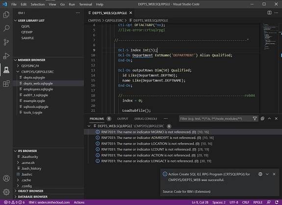 Visual Studio Code, RPG and IBM i - Seiden Group