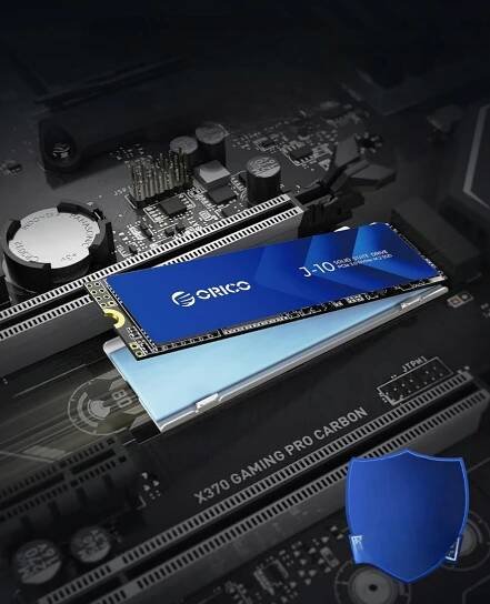 SSD DISK M2 ORICO J-10 1TB S CHLADIČEM 3100 MB/S PCIE GEN3X4 INTERNÍ Kód výrobce BDFNDVDFV