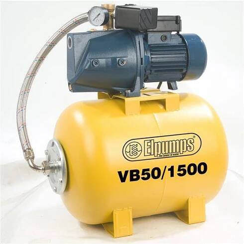 Vodárna ELPUMPS VB 50/1500 B - s kosmetickou vadou - 12 měsíců záruka