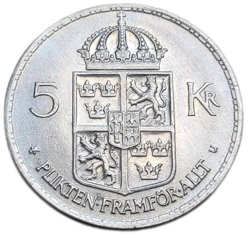 Švédsko 5 korun 1972 - Král Gustav VI. Adolf (1950 - 1973)