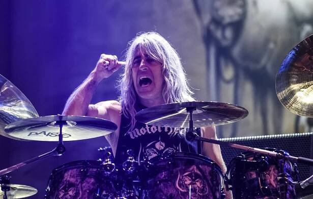 Mikkey Dee of Motorhead performs live on stage at Alfa Romeo City Sound festival in 2014.