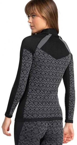 Dámské funkční tričko Roxy Seamless Top, True Black