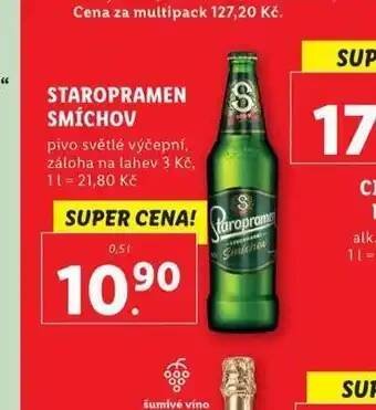 Lidl Pivo staropramen smíchov nabídka
