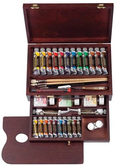 Rembrandt olejové farby - Master box