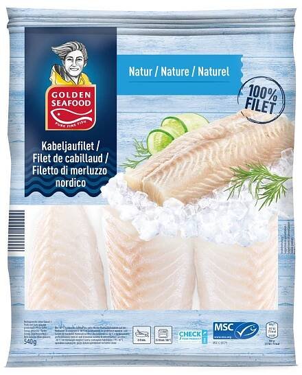 GOLDEN SEAFOOD Kabeljaufilets