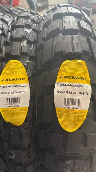 pneu Dunlop Raid Trailmax  90/90r21 a 150/70r18
