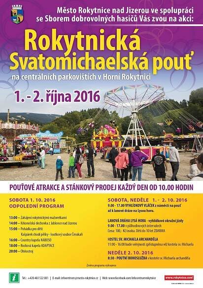 ROKYTNICKÁ POUŤ – září, říjen - Rokytnice nad Jizerou