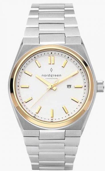 Succession Silver & Gold Bezel 35mm