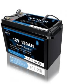 12V120AH Blutooth LiFePO4 lithiová baterie (4)