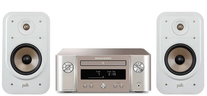 Marantz M-CR612 Melody X + Polk Audio Signature S20 Elite