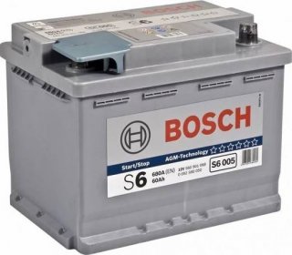 Bosch S6 12V 60Ah 680A 0092S60050 od 3 073 Kč
