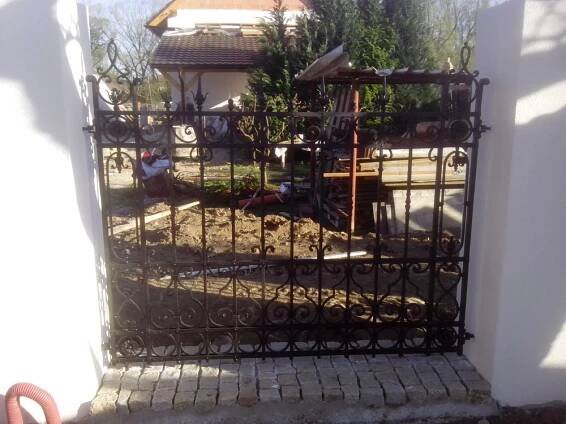 Kované ploty, umělecké kovářství - Kovárna Sedlešovice Znojmo - Kované ploty a brány