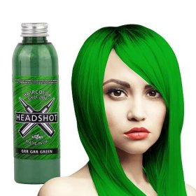 zelena barva na vlasy