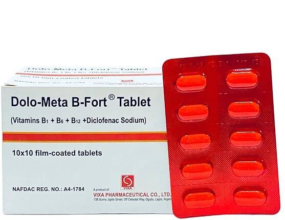 Dolo Meta B Forte Tablet (B1,B2,B6) Pack