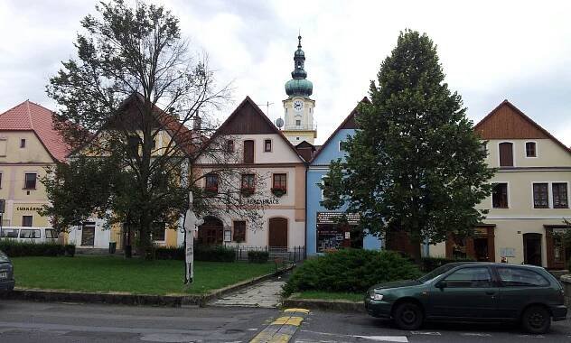 Planá - věž kostela Nanebevzetí Panny Marie