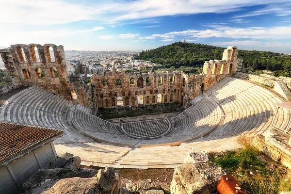 antické divadlo akropolis