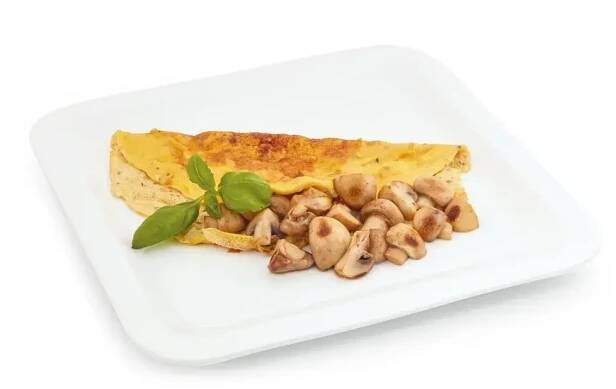 Houbová omeleta