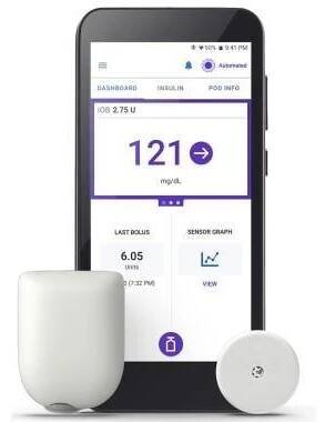 Omnipod 5 AID system and Freestyle Libre 2 Plus CGM sensor