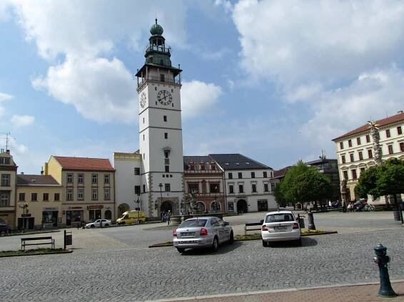 Vyškov - hlavní náměstí - Náměstí