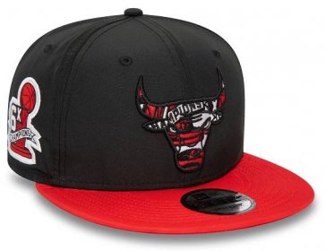 kšiltovka New Era 9FI Infill 9fifty NBA Chicago Bulls - Black/Faded Red